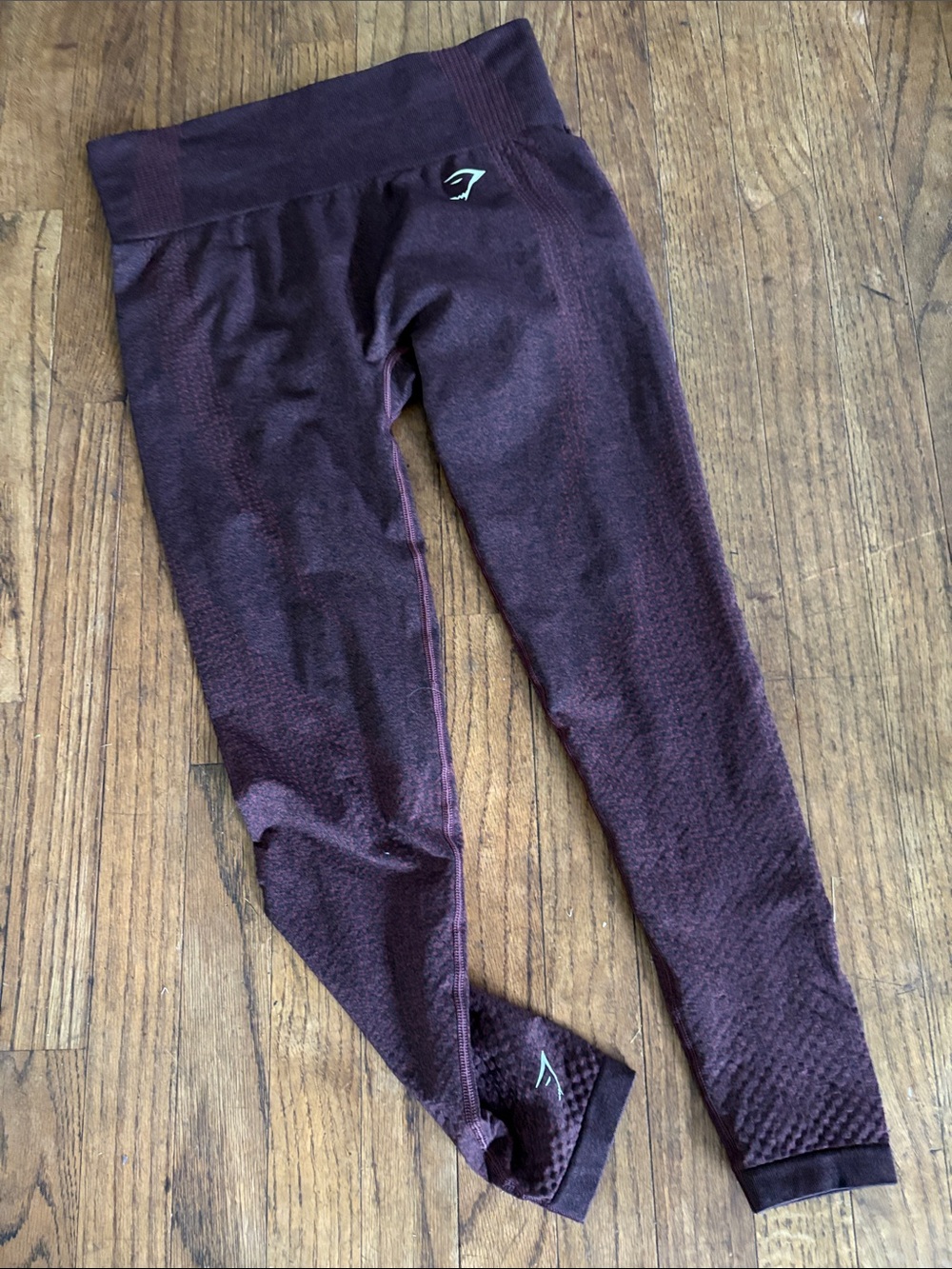 Gymshark maroon Seamless Leggings